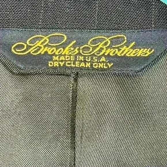 Brooks Brothers Men’s Wool Blazer Sports Coat Size 42 Regular Pinstripe USA Made - Picture 8 of 9